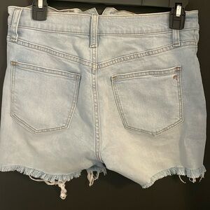 Madewell Frayed Denim Shorts